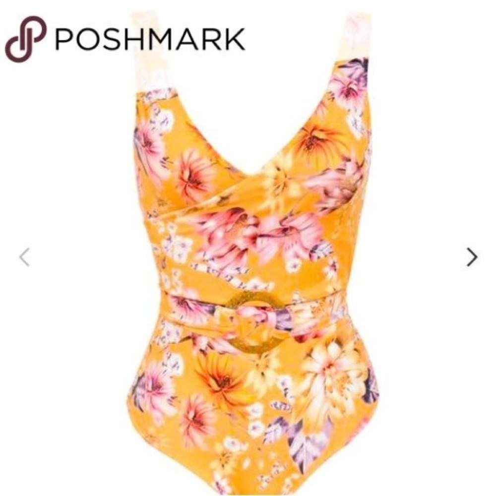 NWT size large! Encantadore for Anthropologie one piece bathing suit - Picture 5 of 13
